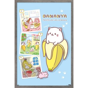 Trends International Bananya - Collage Framed Wall Poster Prints - 1 of 4