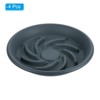 Unique Bargains Home Garden Office PP Resin Plant Saucer 4 Pcs - 3 of 4