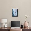 Art Remedy Blue Imagination Boho elegant abstract wall art Framed - 2 of 4