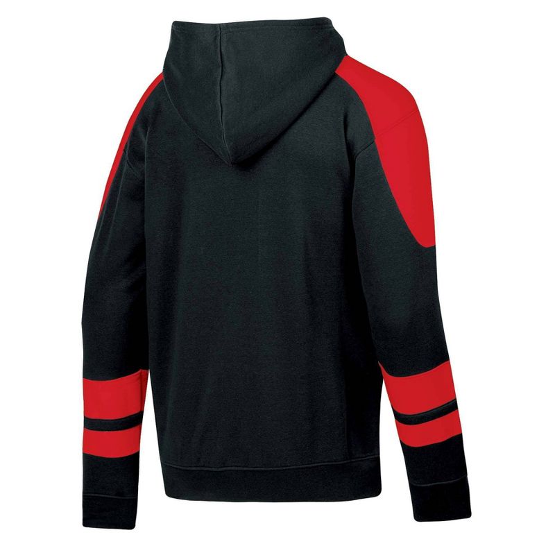 NHL Detroit Red Wings Men&#39;s Hooded Sweatshirt with Lace, 2 of 4