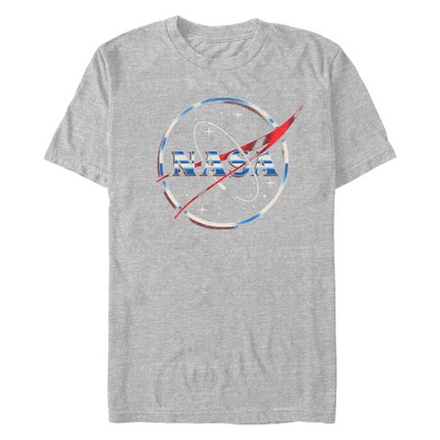 Men s Nasa 80s Space Station Logo T shirt Target