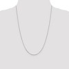Black Bow Jewelry 0.8mm, Sterling Silver, Solid Box Chain Necklace - 2 of 4