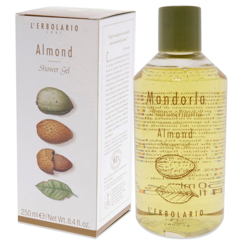 Almond Shower Gel by LErbolario for Unisex - 8.4 oz Shower Gel, 4 of 7
