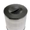 Nispira 5-Speed 4-in-1 True HEPA Filter Replacement for SilverOnyx 16" Air Purifier Model 8541832765 with Ionizer UVC Sanitizer 500 sq ft. 2 Packs - 2 of 3