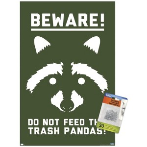 Trends International Lunch Hour Productions - Trash Panda Unframed Wall Poster Prints - 1 of 4