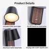 1-Light Gray Plug-In 1-Light Swing Arm Wall Lamp - 3 of 4