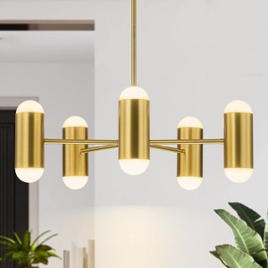 Rennnsan Tavari 26"W Capsule Modern LED Dimmable Chandelier - 1 of 4