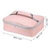 Unique Bargains Waterproof Insulated Portable Lunch Bags with Handle - 2 of 4