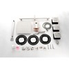 PAGED Shower Head Luxury Shower System with Hand Shower, Slide Bar, Bodysprays, Shower Arm, Hose and Lever Handles for Bathroom - 2 of 4