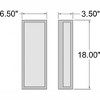Access Lighting Geo 1 - Light Wall Light in  Black - 2 of 4