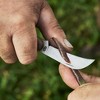 FELCO 511, Carbon Steel Pruning and Grafting Knife, Wood Handle, Made in Italy - 3 of 4