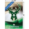 Trends International NBA Milwaukee Bucks - Logo 16 Unframed Wall Poster Prints - 3 of 4
