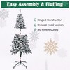 Yescom Christmas Tree Artificial with Lights, Xmas Tree, Foldable Hinged, Party Holiday Office Home Decoration - 2 of 4