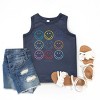The Juniper Shop SmileyWorld Wink Rainbow Swirl Youth Tank Top - 2 of 4