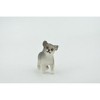 Collectible Wildlife Gifts | Dog, Husky Puppy, Siberian, Spitz, High Quality, Hand Painted, Rubber, Canine, Model,  Toy, Gift,  1"  CH649 BB169 - 4 of 4