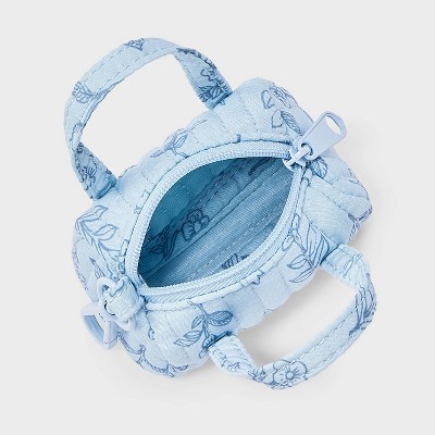 Брелоки Art Class Girls' Floral MIni Duffle Bag Charm - art class™ Blue — фото 4