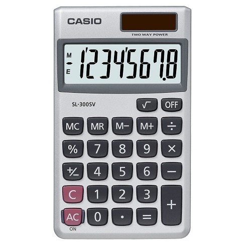 Casio Sl-300Sv Basic Calculator : Target