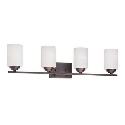 Millennium Lighting Durham 4 - Light Vanity in  Rubbed Bronze