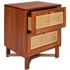 Hedwig 2 Drawer Nightstand - NST4007 - Safavieh - 4 of 4