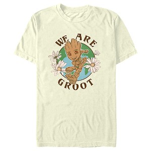 Men's Guardians of the Galaxy Earth Day We Are Groot T-Shirt - 1 of 4