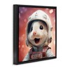 Stupell Industries Astronaut Mouse Portrait, 18" x 18" - 3 of 4