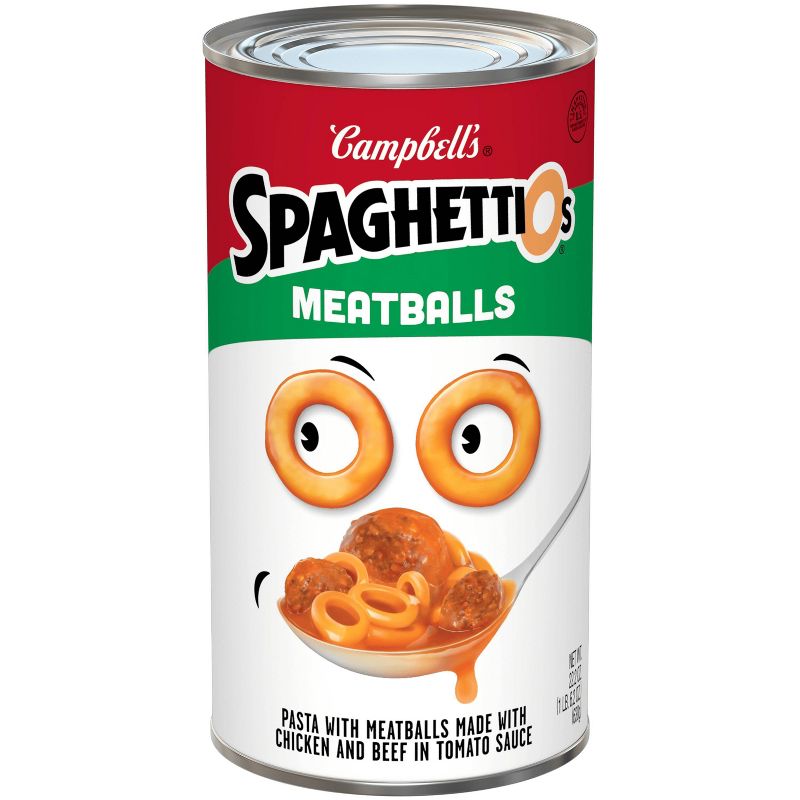 Campbell&#39;s SpaghettiOs with Meatballs - 22.2oz, 1 of 12