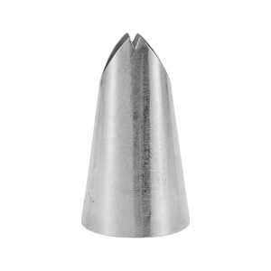 Unique Bargains Piping Tip 304 Stainless Steel Silver Tone 0.51"x0.98"x1.46" 1 Pcs - 1 of 3