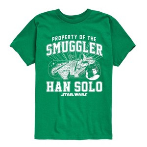 Boys' - Star Wars - Property Of The Smuggler Short Sleeve Graphic T-Shirt - 1 of 3