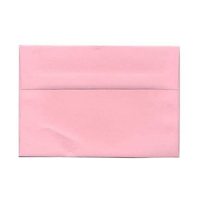 JAM Paper A9 Invitation Envelopes 5.75 x 8.75 Baby Pink 155698I