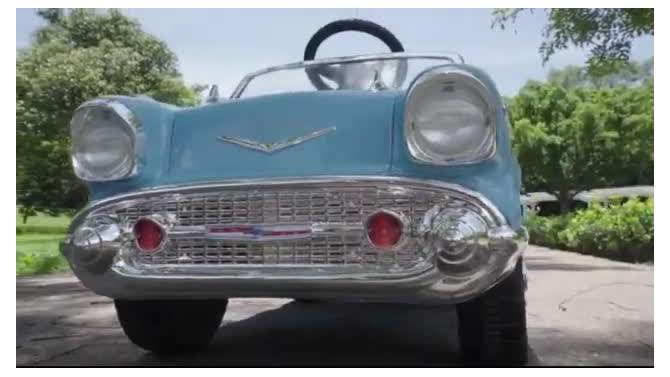 Kid Motorz 12V Chevrolet Bel Air Powered Ride-On - Pink, 2 of 7, play video