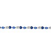 Guili Eternal Sparkle Sapphire and Clear Cubic Zirconia Tennis Bracelet - A Timeless Accessory for Glamorous Elegance - 2 of 2