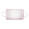 Design Imports Set of 2 Rectangle L 10.5 x 17.5 x 10 Pe Coated Cotton Poly Laundry Bins Lattice Rose: Polyester Cesta para Ropa Sucia - 2 of 4