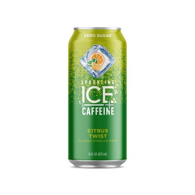 Sparkling Ice +Caffeine Triple Citrus - 16 fl oz Can