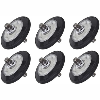 Nispira Dryer Drum Roller Assembly Compatible With LG Kenmore 4581EL2002C, 6 Rollers