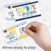 Big Dot of Happiness Happy 100th Day of School - 100 Days Party Game Scratch Off Cards - 22 Count - 2 of 4