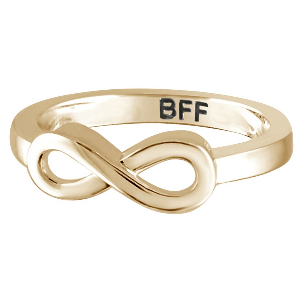 Photos - Ring Women's Sterling Silver Elegantly Engraved Infinity  with "BFF" - Yell
