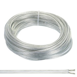 Unique Bargains SPT-2 Lamp Cord Insulated Conductor 18/2 Covered Wires - 1 of 4