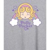 Women's - Polly Pocket - Polly Pocket Rainbow Hearts Oversized Graphic T-Shirt - 2 of 4