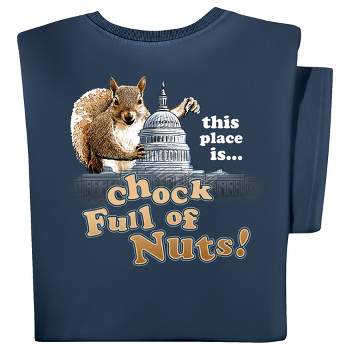 Collections Etc Chock Full of Nuts Novelty Short Sleeve Graphic T-Shirt