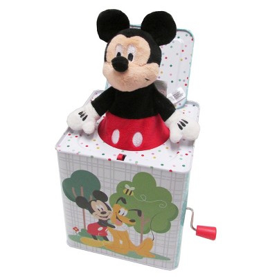 Kids Preferred Mickey Mouse Jack-in-the-Box - Plays "Mickey Mouse March"