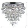 Crystorama Lighting Calypso 3 - Light Flush Mount in  Polished Chrome - 3 of 4