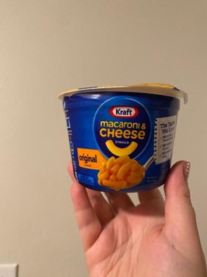 Kraft Triple Cheese Mac And Cheese Cups Easy Microwavable Dinner -  8.2oz/4ct : Target