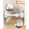 DOMETOUR Magnetic Door Stopper, Stainless Steel, 1Pc, No Drilling, Holds Wide Doors Open - 4 of 4