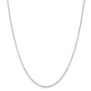 Black Bow Jewelry 1.75mm Sterling Silver Fancy Flat Anchor Link Chain Necklace - 3 of 4