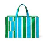Striped Large Packable Tote - Tabitha Brown for Target