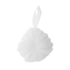 Unique Bargains Pumpkin-shaped Ribbon Bath Shower Loofah Sponge 1 Pc - 1 of 4