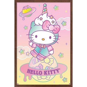 Trends International Hello Kitty and Friends: 24 Dreamland - Hello Kitty Framed Wall Poster Prints - 1 of 4