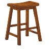NicBex Dining Chairs Set of 2 Backless Saddle Casual Dining Home Furniture Seat Counter Stools for Kitchen, Bedroom - 2 of 4