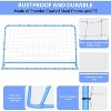 Multi-Sport Adjustable Rebounder Net 4/6x4/5Ft | Portable Backyard/Field Training Net for Soccer, Baseball, Softball & Volleyball (Passing/Throwing) - 3 of 4