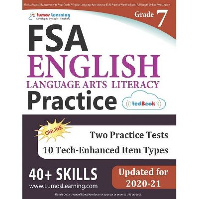 Florida Standards Assessments Prep - by  Lumos Learning (Paperback)